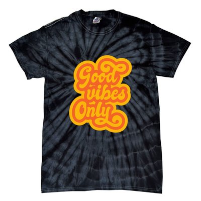 Good Vibes Only Vintage Tie-Dye T-Shirt