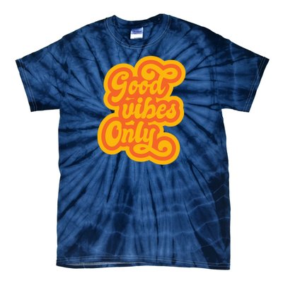 Good Vibes Only Vintage Tie-Dye T-Shirt