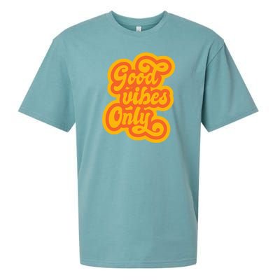 Good Vibes Only Vintage Sueded Cloud Jersey T-Shirt