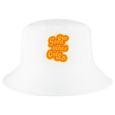 Good Vibes Only Vintage Cool Comfort Performance Bucket Hat