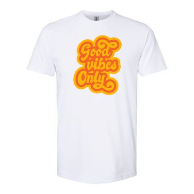 Good Vibes Only Vintage Softstyle CVC T-Shirt