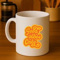 Good Vibes Only Vintage Mug
