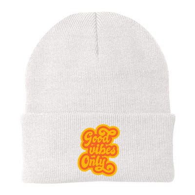 Good Vibes Only Vintage Beanie