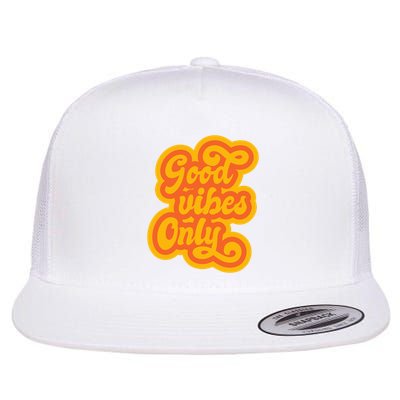 Good Vibes Only Vintage Flatbill Hat