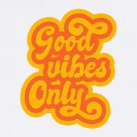 Good Vibes Only Vintage Flatbill Hat