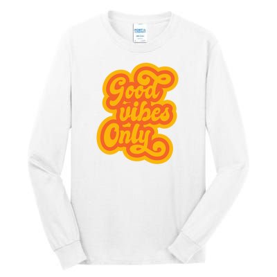 Good Vibes Only Vintage Tall Long Sleeve T-Shirt