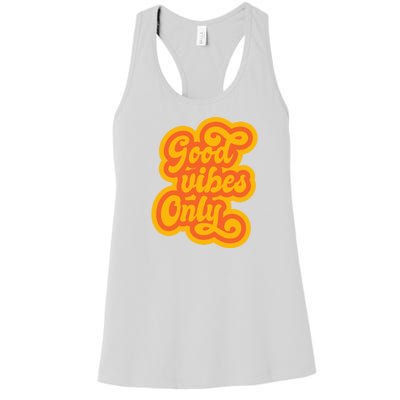 Good Vibes Only Vintage Women's Racerback Tank