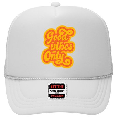 Good Vibes Only Vintage Trucker Hat