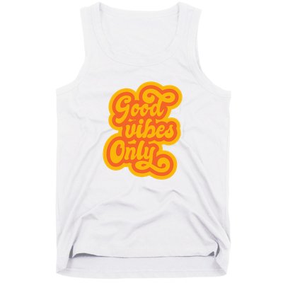 Good Vibes Only Vintage Tank Top