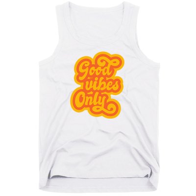 Good Vibes Only Vintage Tank Top