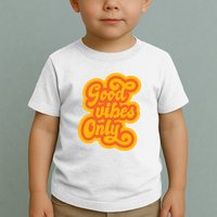 Good Vibes Only Vintage Toddler T-Shirt