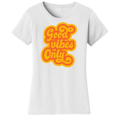 Good Vibes Only Vintage Women's T-Shirt