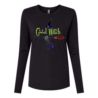 Good Witch Womens Cotton Relaxed Long Sleeve T-Shirt