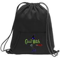 Good Witch Sweatshirt Cinch Pack Bag