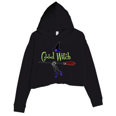 Good Witch Crop Fleece Hoodie