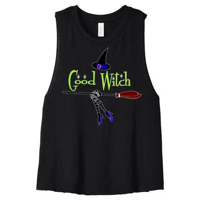 Good Witch Women's Racerback Cropped Tank