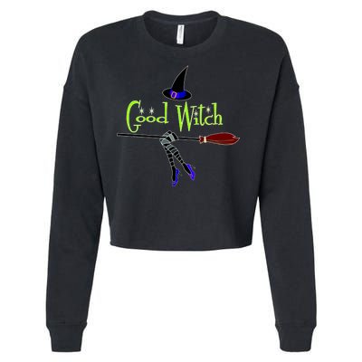 Good Witch Cropped Pullover Crew