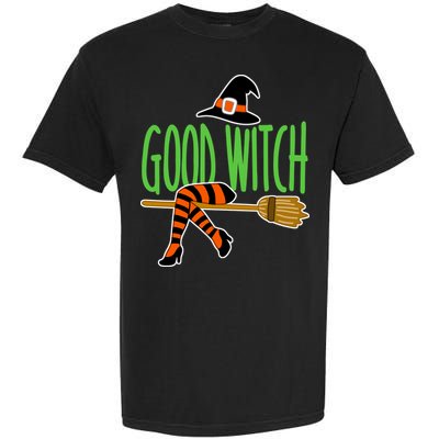 Good Witch Funny Halloween Garment-Dyed Heavyweight T-Shirt