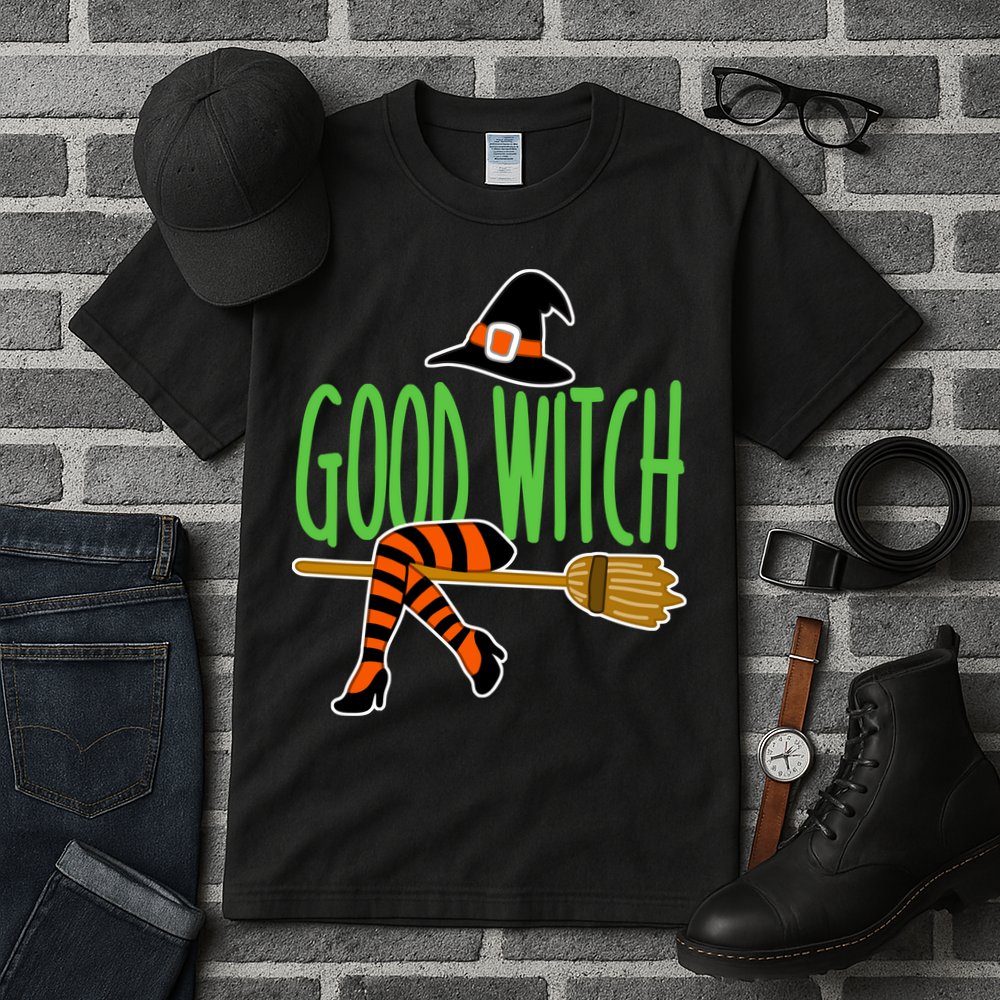 Good Witch Funny Halloween Tall T-Shirt