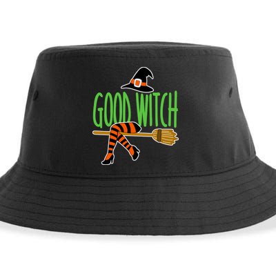 Good Witch Funny Halloween Sustainable Bucket Hat