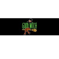 Good Witch Funny Halloween Bumper Sticker