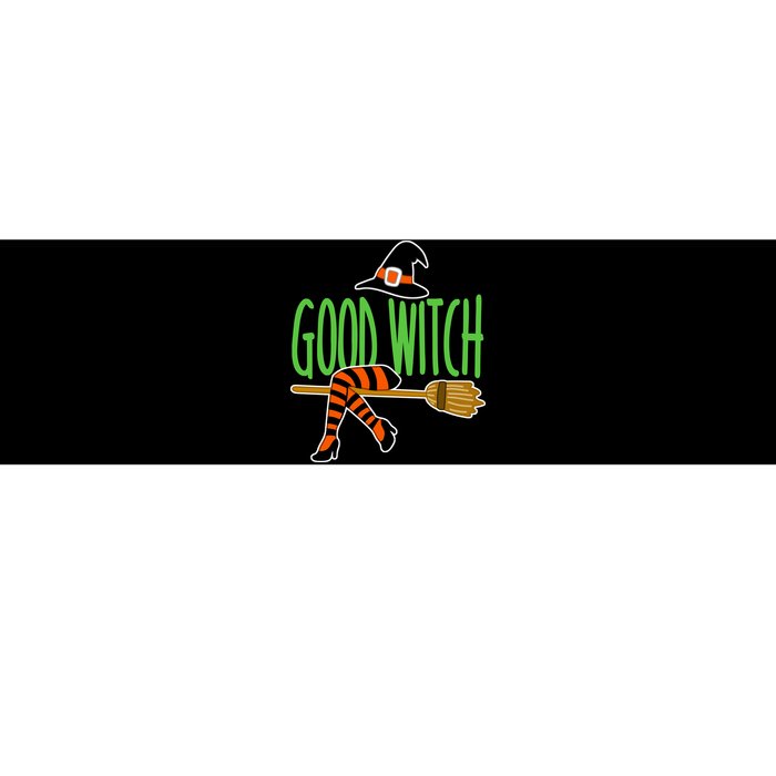 Good Witch Funny Halloween Bumper Sticker