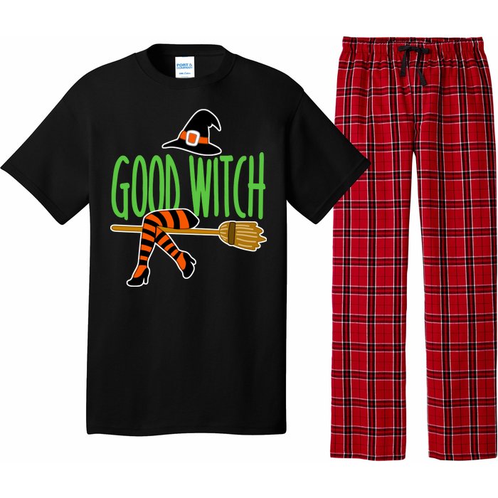 Good Witch Funny Halloween Pajama Set