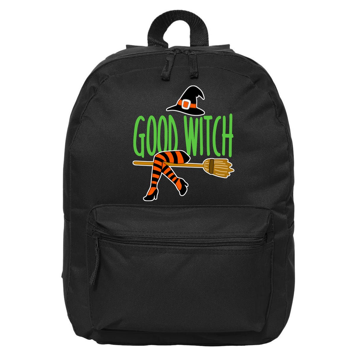 Good Witch Funny Halloween 16 in Basic Backpack