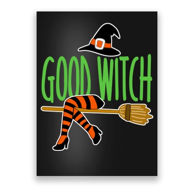 Good Witch Funny Halloween Poster