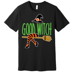 Good Witch Funny Halloween Premium T-Shirt