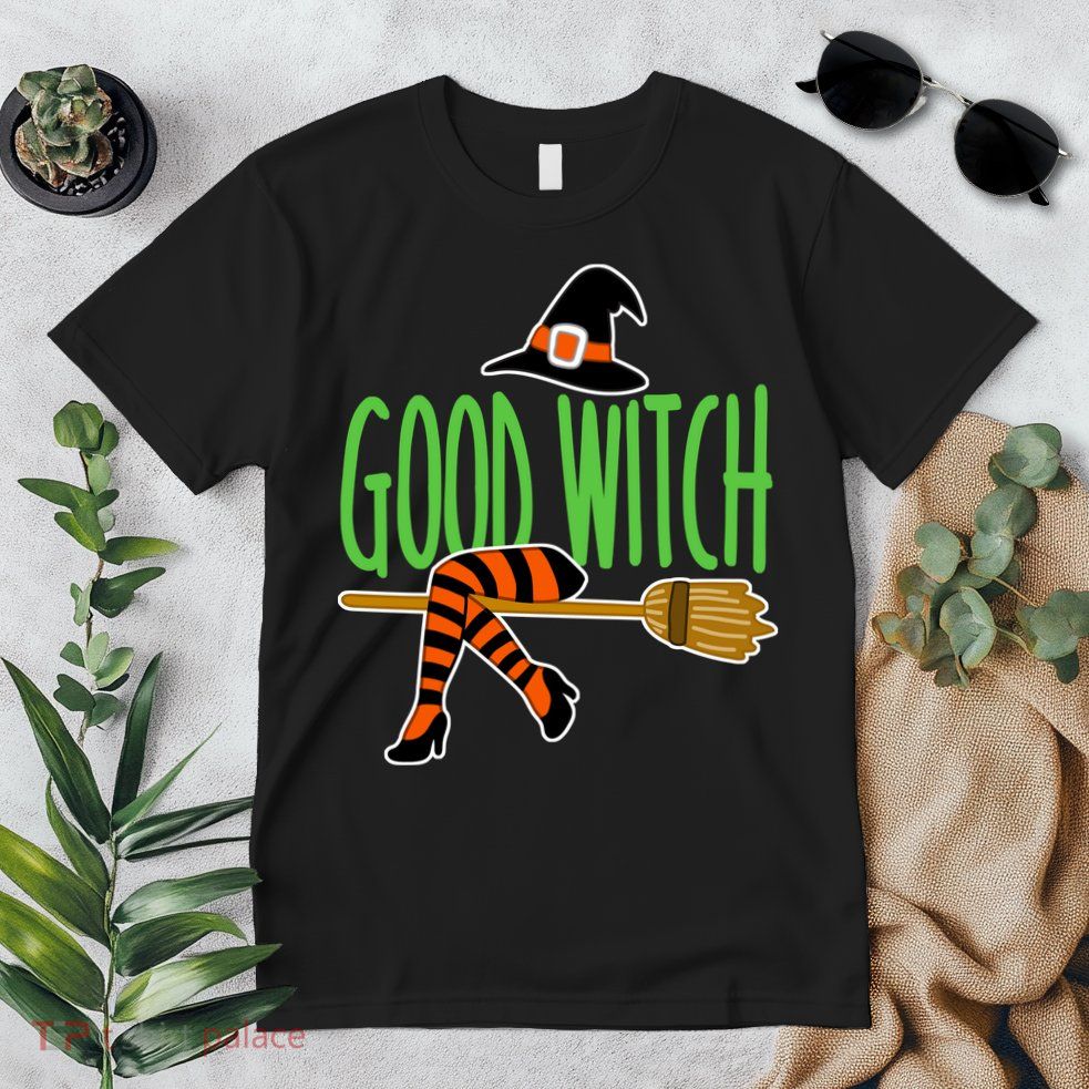 Good Witch Funny Halloween Premium T-Shirt
