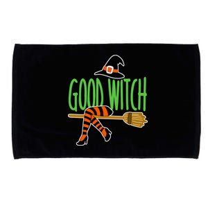 Good Witch Funny Halloween Microfiber Hand Towel