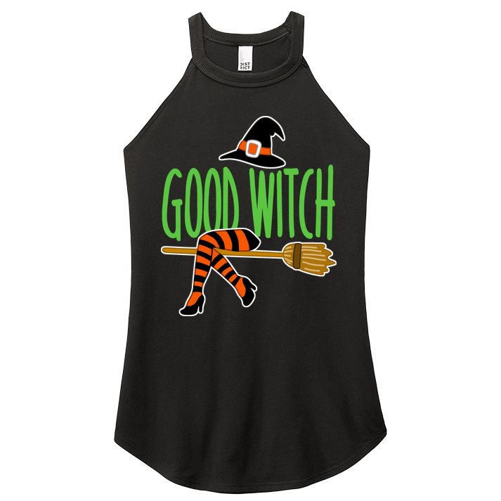 Good Witch Funny Halloween Women's Perfect Tri Rocker Tank