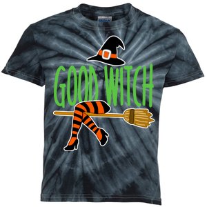 Good Witch Funny Halloween Kids Tie-Dye T-Shirt