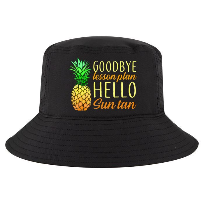 Goodbye Lesson Plan Hello Sun Tan Cool Comfort Performance Bucket Hat