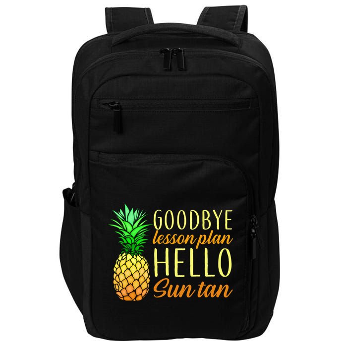 Goodbye Lesson Plan Hello Sun Tan Impact Tech Backpack