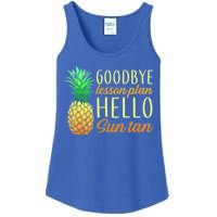 Goodbye Lesson Plan Hello Sun Tan Ladies Essential Tank