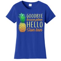 Goodbye Lesson Plan Hello Sun Tan Women's T-Shirt