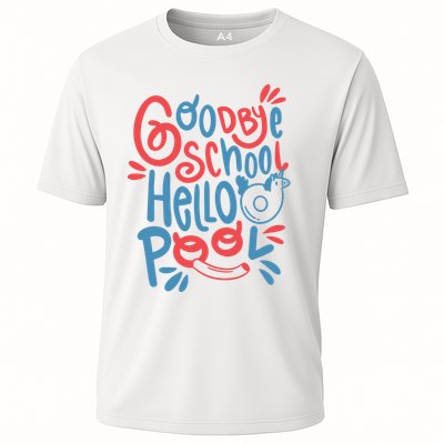 Goodbye School Hello Pool Performance Shirt