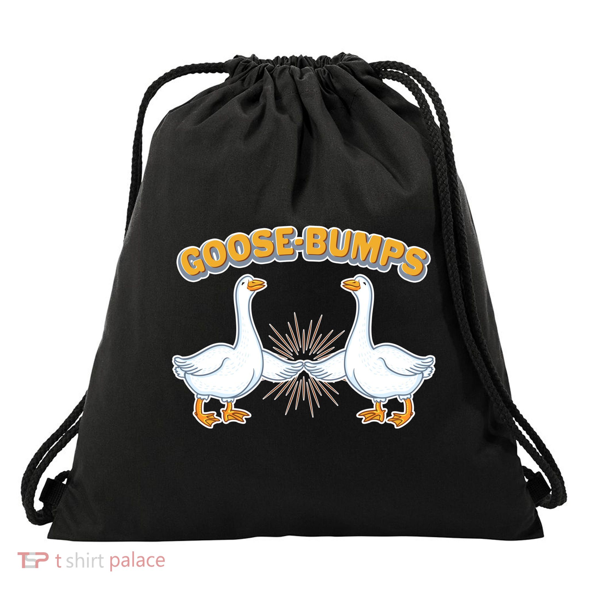 Goose Bumps Drawstring Bag