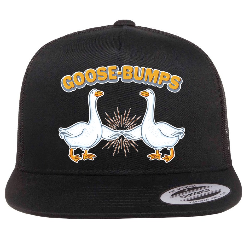 Goose Bumps Flat Bill Trucker Hat