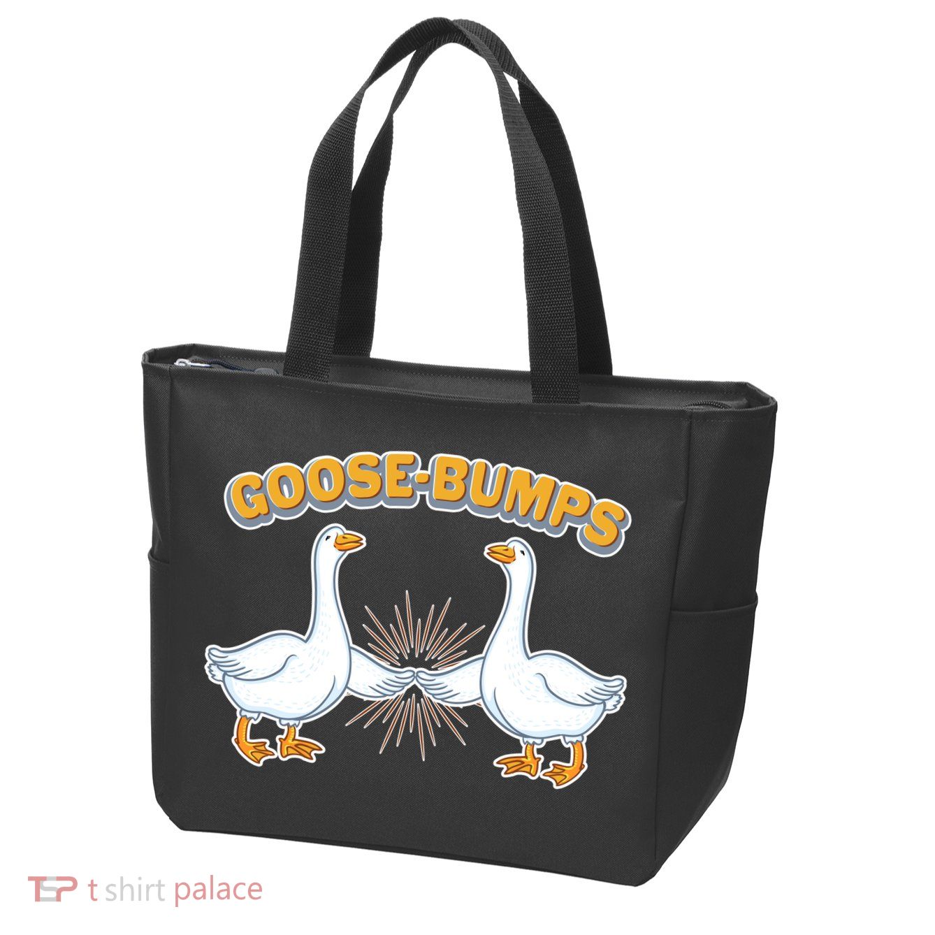 Goose Bumps Zip Tote Bag