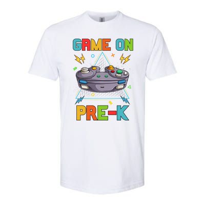 Game On PreK Funny Back To School Preschool Video Games Gift Softstyle® CVC T-Shirt