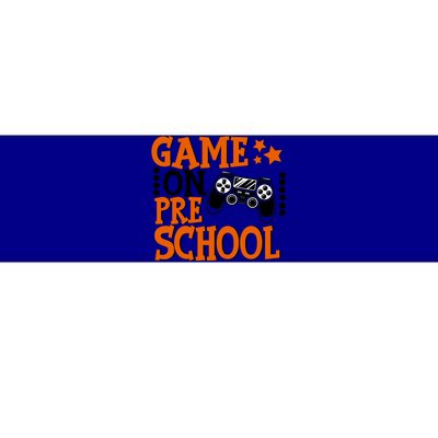 Game On Preschool Back To School Preschool Level Unlocked Meaningful Gift Bumper Sticker