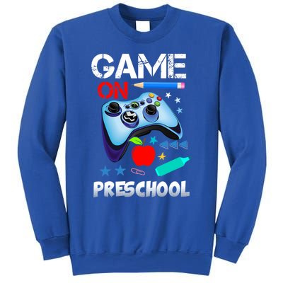 Game On Preschool First Day Of School Gamer Back To School Gift Sweatshirt