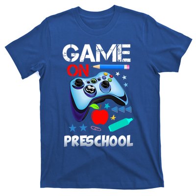 Game On Preschool First Day Of School Gamer Back To School Gift T-Shirt