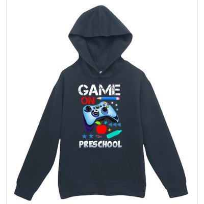 Game On Preschool First Day Of School Gamer Back To School Gift Urban Pullover Hoodie