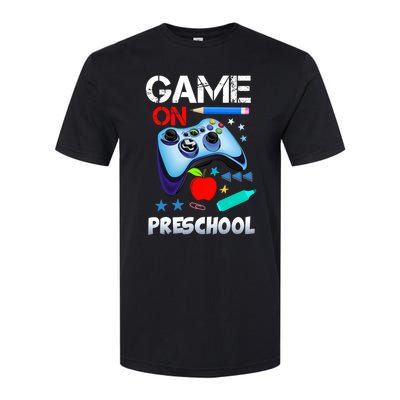 Game On Preschool First Day Of School Gamer Back To School Gift Softstyle CVC T-Shirt