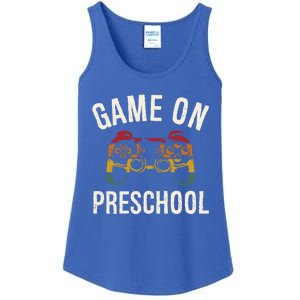 Game On Preschool Funny Back To School First Day Of Sc Gift Ladies Essential Tank