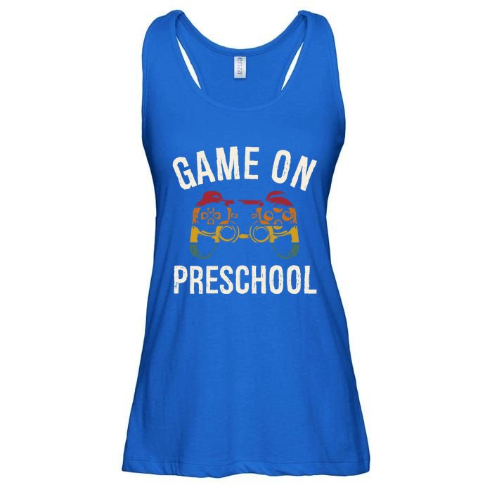 Game On Preschool Funny Back To School First Day Of Sc Gift Ladies Essential Flowy Tank